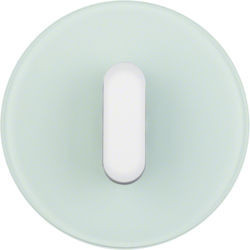1001208300 - R.Classic - Rotary key, Hager Ean White Glass: 401133450697
