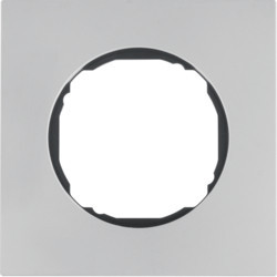 10112614 - R.8 - quadro x1, Inox HAGER EAN:4011334502616