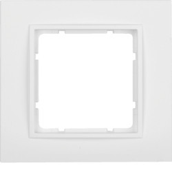10116919 - B.7 - quadro x1, branco mate HAGER EAN:4011334376613