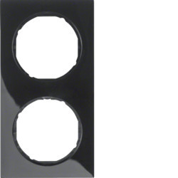 10122245 - R.3 - quadro x2, preto HAGER EAN:4011334393115