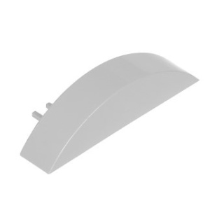 10125 ACZ TOPO/ADAPTADOR P/CALHA DE CHÃO 75X17 CINZENTO 5603011038878