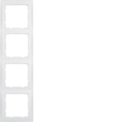 10149909 - S.1 - quadro x4, branco mate HAGER EAN:4011334230595