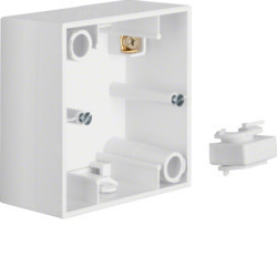 10418989 - S.1/R.3 - caja superficie x1, blanco HAGER Ean:4011334278948