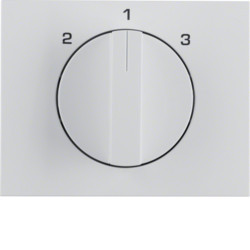 1088710900 - k.1/k.5 - Rotary button 2-1-3, white Hager EAN: 4011334508120