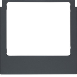 13197006 - Berührungssteuerabdeckung, RECT, ANTR MATER HAGE EAN: 4011334437499