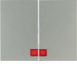 14377004 - K.1 / K.5 - Clé double avec affichage, Lac en acier inoxydable Hager: 4011334303084