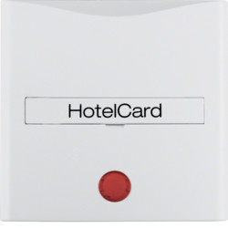 16401909 - S.1/B.x - espejo "Tarjeta de hotel", blanco mt HAGER Ean:4011334221777