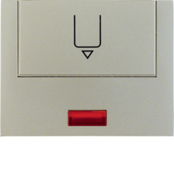 16417104 - K.1/K.5 - esplh. "Hotelcard", inox lac HAGER EAN:4011334275992
