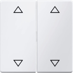 16446089 - Q.x - Doppelschlüssel 4 Pfeile, weiße Hager EAN: 4011334312727