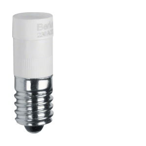 1678 - Lâmpada LED E10, branco, 230V HAGER EAN:4011334293750