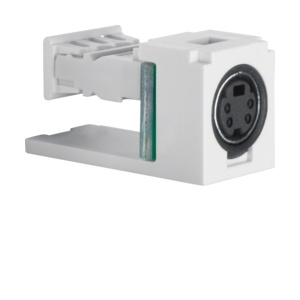 1993 - Equipo modular 1x S-Video, blanco HAGER Ean:4011334308829