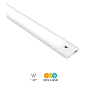 203000015 - Luz de armario LED Juba con sensor 1.5W 3000 - 4000 - 6500K
