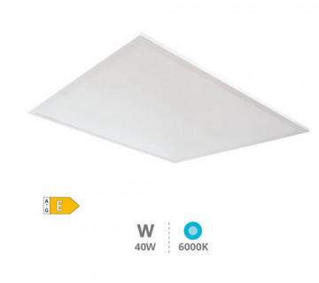 203400013 - 8433373060951Painel embutido LED Ubari 40W 6000K Branco