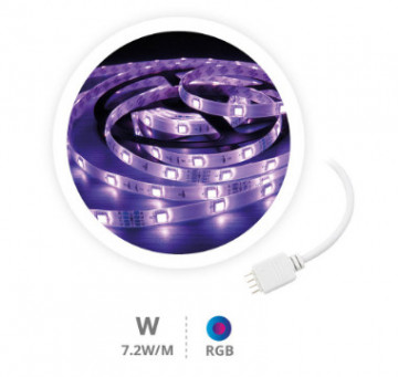 204030009 - 8433373064225 Tape à LED 5m 7.2W / m RVB 24V