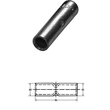 291064 - Conector de topo padrão estanhado 25 mm² 1uni