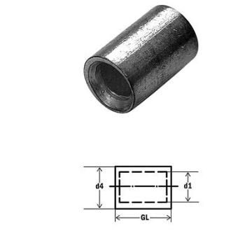 291090 - Conector paralelo DIN46341 estanhado 0,5-1,0 mm² 100uni