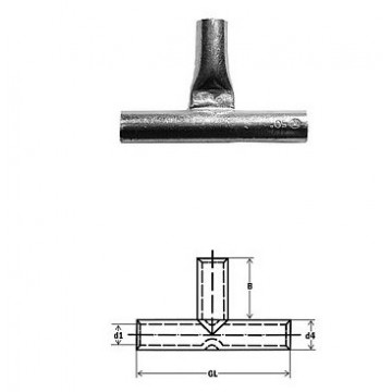 291354 - Conector T estanhado 120 mm² 1uni