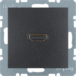 3315421606 - S.1/B.x - salida HDMI, antracita Té de hierbas HAGER Ean:4011334330516