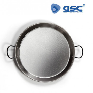 401025000 - 8411470000049Panela de paella em acero pulido Ø300mm 4 porciones