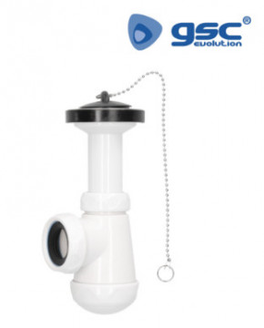 404035002 - 8433373057944Saída de sifão de garrafa curta extensível Ø40mm reduzindo pia de válvula Ø32mm - bidé