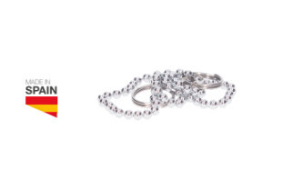 404035023 - 8433373058156 Kappenkette mit zwei Ringen 380 mm