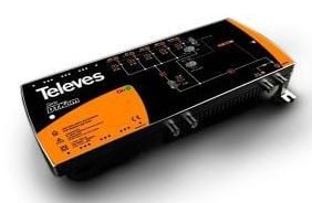4509 -8424450144770 Televes-DTKOM MATV 5E/1S High/Low FM-BII-BIV-BV-UHF G.30/45/52/50/50 DB VS.129DBµV