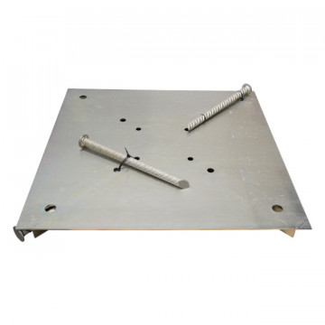 450XL / 550XL / 550UDPTA Plaque de surface pour la base de basting (Réf. 313412 et 314201/10) G.Q.