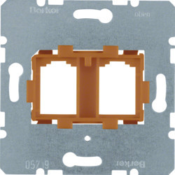 454109 - Double support, orange Hager Ean: 4011334350965