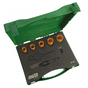 502005001 - 8435223411098Conjunto de 5 serras copo 19, 22, 25, 29 e 32mm