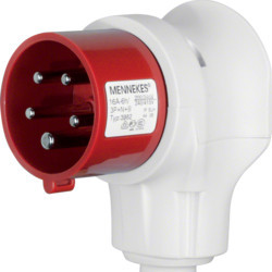 578001 - CONNECT - CEE 5P 16A, Gray / Instan Hager Ean: 4011334333296