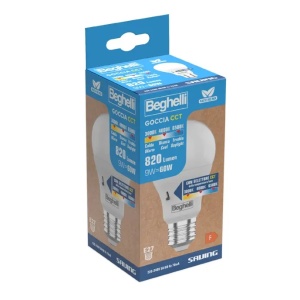 58130K20 - GOCCIA CCT 9W 810lm E27 20pz