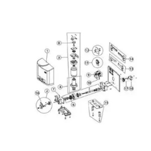 6CS14AP-Complete Cross Transmission Axis Set14-15-18-19