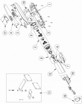 6Z30A - Motor 230 VCA a LUXO3B-5B