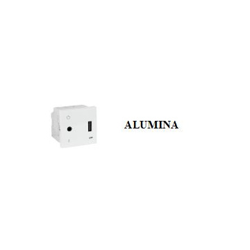 75411 SAL CENTRAL USB+BT+3,5MM 12VDC - 2M ALUMINA 5603011646059