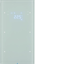 75642050 - Touch S. R.3 x2 + termóst vdr br HAGER EAN:4011334383734