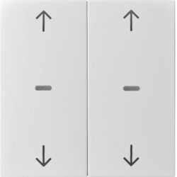 80961382 - BP fehlen KNX S/B 2T C/BCU, Pfeile, Cr Hager EAN: 401133482239