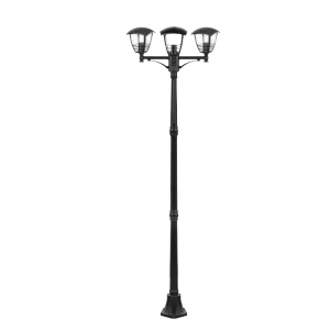 8680985573144 - Naranja-7 3X60W BLACK E27 220-240V GARDEN LAMP