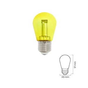 8683684223617 – FANTASY 2 W GELB E27 220–240 V LED-FARBGLÜHBIRNE