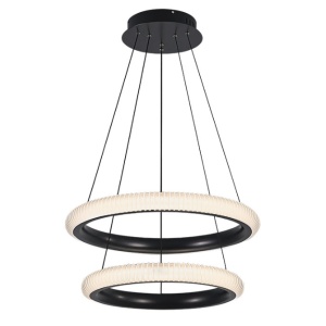 8683684248948 - MORTAL-150 BLACK 3CCT 150+75W 175-265V LED SUSPENSA