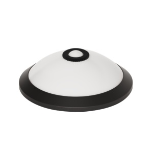 8699490920350 - LUMINÁRIA COM SENSOR DE MOVIMENTO 360º PRETO