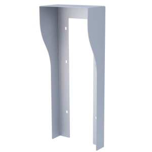 Abdeckung für Video-Gegensprechanlage – speziell für Akuvox AK-R29x. - Maße: 330 (H) x 132 (Lg) x 70 (Fd) mm - Hergestellt aus verzinktem Stahl - Regenvisier - Oberflächenmontage