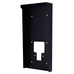 Abdeckung für Video-Gegensprechanlage – speziell für Akuvox AK-S539. - Maße: 380 (H) x 188 (Lg) x 60 (Fd) mm - Aus verzinktem Stahl - Regenvisier - Oberflächenmontage