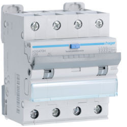 ADQ470H - disj. Diff. 4p 20a C 30 mA AC 4M Hager EAN: 3250611015864