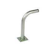 Apoyo "L" Zinc+RPR Muro Pequeño Dimensiones: 284x194mm (Ø35 x 1,5mm)