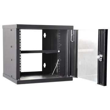Armário rack para qualquer equipamento de rede - Capacidade para instalar equipamentos até 6U - Formato compacto de 10 polegadas para SOHO - Suporta uma carga máxima de até 15 kg - Passadores de cabos incluídos para organizar os fios - Inclui uma bandeja