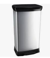 Balde metálico IML com fecho de pedal 50L