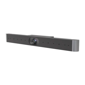 Barra com câmara e microfones - Resolução 4K - Ângulo de visão 112º - Conjunto de 8 microfones - Raio de cobertura 8 m - Compatível com V-MW35xx-U-CE