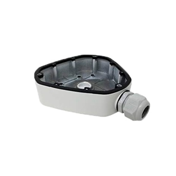 Boîte de connexion - pour les chambres à dôme - apte pour une utilisation extérieure - Installation du plafond ou mur - Couleur blanche - Câble passeur