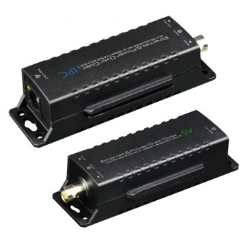 Cable Cable Extender IP | Poe - passif - émetteur et récepteur - vous permet de transmettre 1 canal IP - Distance maximale 300 m (jusqu'à 500 m avec un interrupteur DIP) - bande passante jusqu'à 100 Mbps