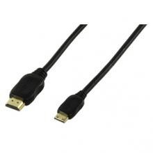 Cable Mini HDMI - HDMI V1.4 Dorado 1,5 mts